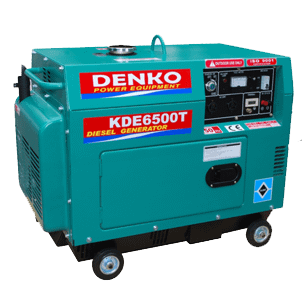 DENKO KDE6500T Silent Diesel Generator